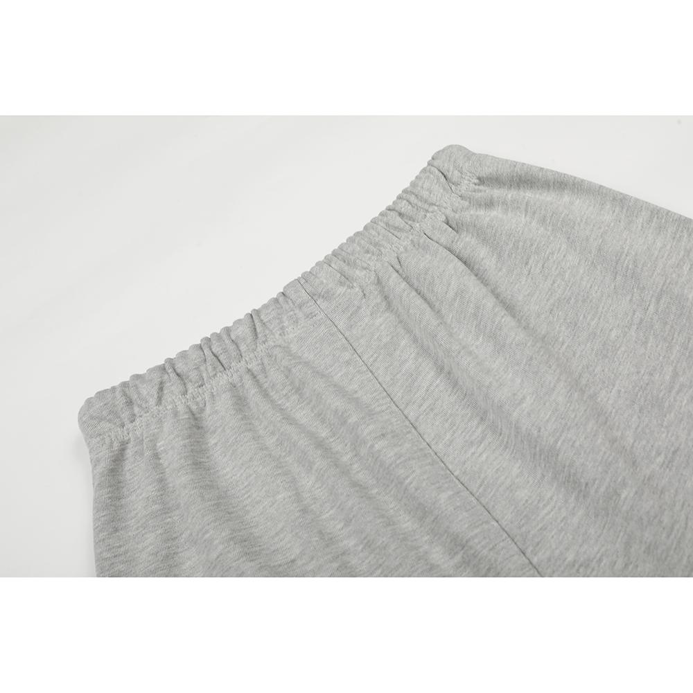 Fear of God Essentials 1977 Arch Logo Print Sweat Shorts Unisex Loose Cotton Drawstring Casual Sports Shorts 3 Colors