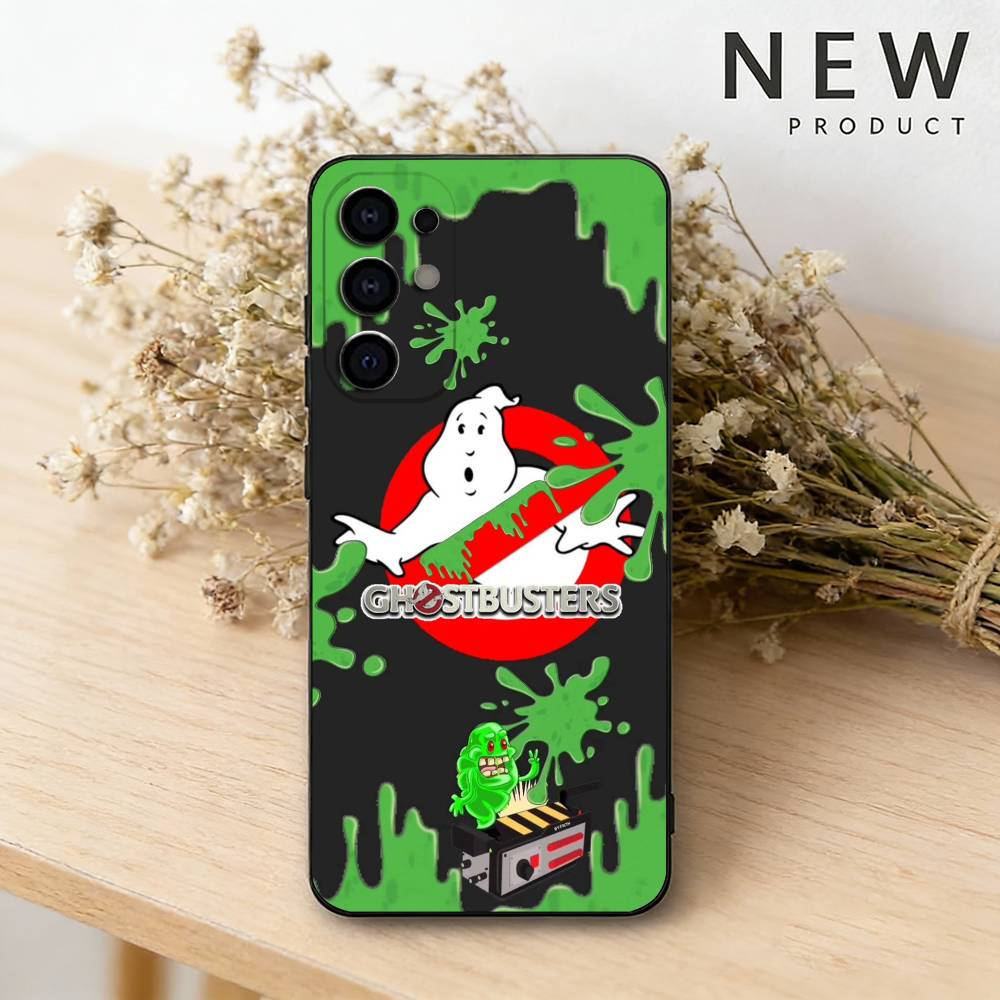 

G-Ghostbusters Phone Case For Samsung S26,25,24,23,22,30,21,10,9,Ultra,Plus,Lite Black Soft Case Samsung S24Plus