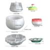 Candle Container Mold Set Flexible Silicone Mold with Lid Effortless Demolding for DIY Candle Storage Box Making