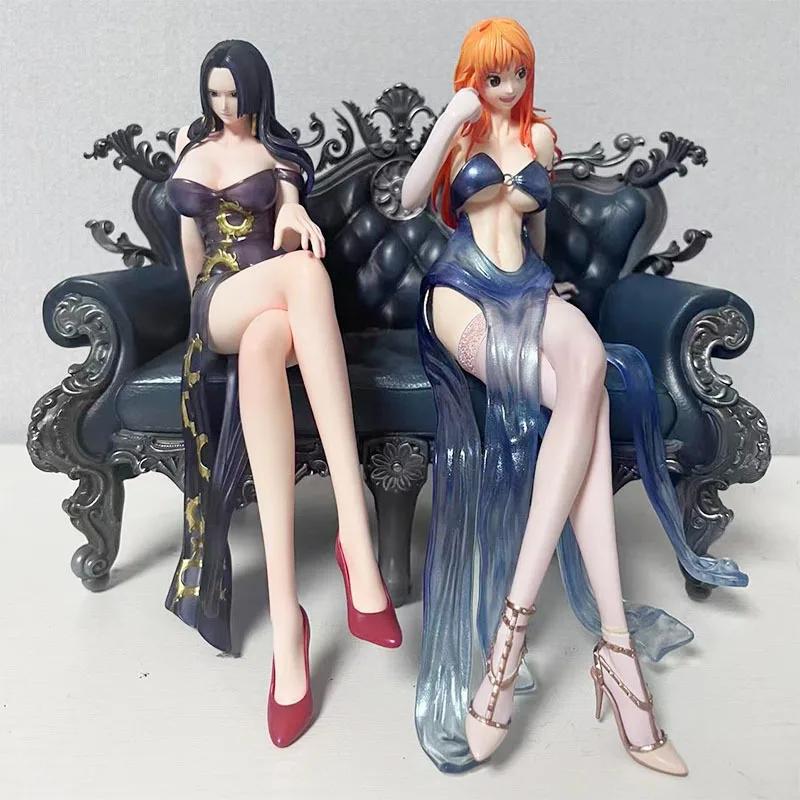 17cm Sofa Nami Action-figuren Anime Figur Sammlung Spielzeug Desktop Dekoration PVC Modell Puppe Geschenk