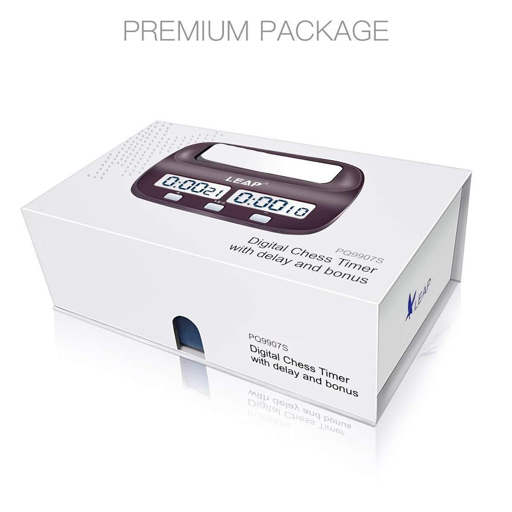 Professional Digital Chess Clock Battery Powered Chess Board Games Timer Multifunctional Chess Clock Hour Meter Stopwatch Tool