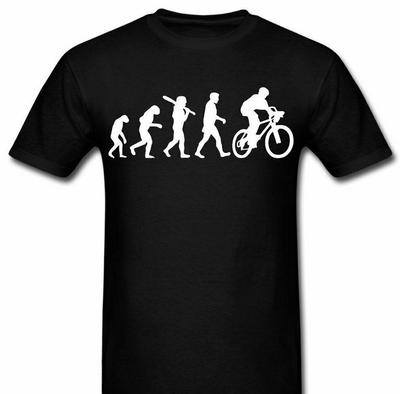 Evolution of Bike Bicycle Riding T Shirt Tee