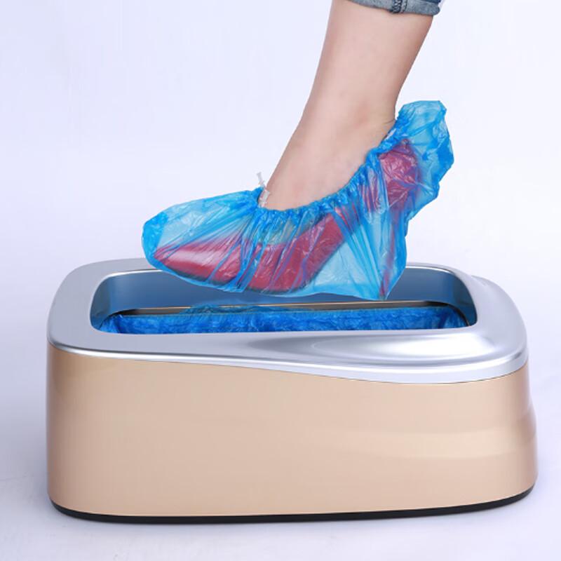 CNMF Disposable PE Shoe Covers with T-Buckle (100-Pack)