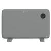 1200W Electric Convector Heater, Freestanding or Wall Mounted, Space Heater with Adjustable Thermostat, Timer, Grey