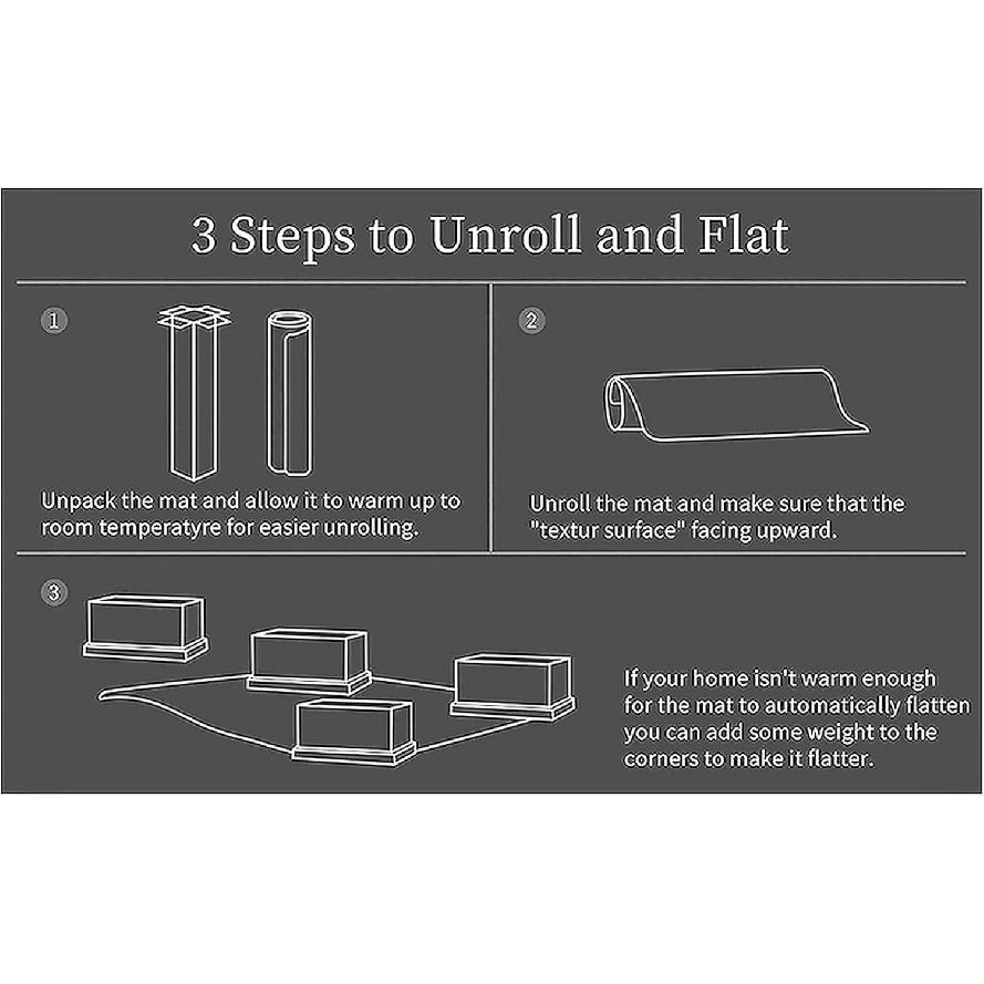 2 3 4 5 6 Ft Clear Floor Runner for Hardwood,Non Slip Vinyl Large Area Rug Protector Cover for Living Room Entryway Home Cuttable Plastic Carpet