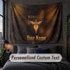 Custom Name Text Tapestry,Bon Jovi Decorative Wall Hanging, Background Tapestry For Home Bedroom