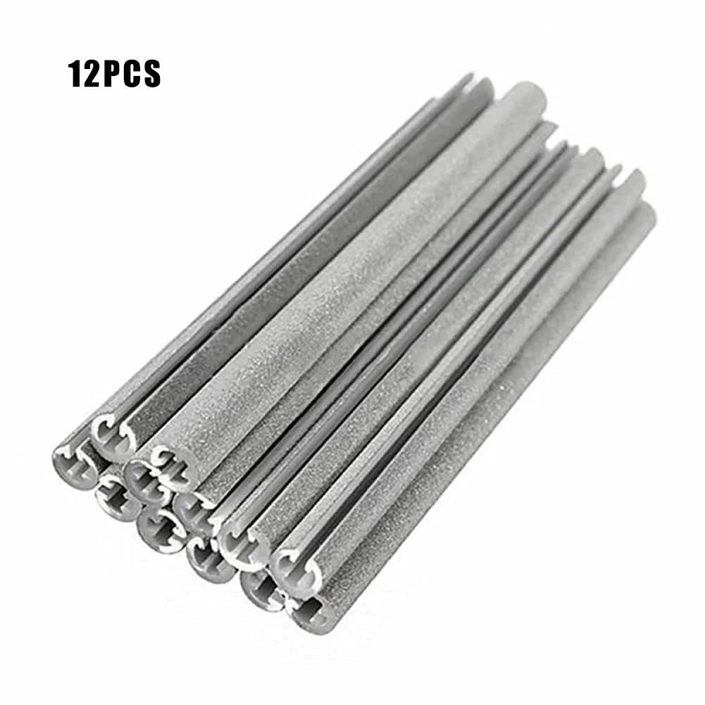 

12 шт. Светоотражающий крепежный зажим Трубка Предупреждающая полоса Светоотражатель на спицы велосипедного колеса Полоса Стальная проволока Лампа Светоотражатель для горного велосипеда белый