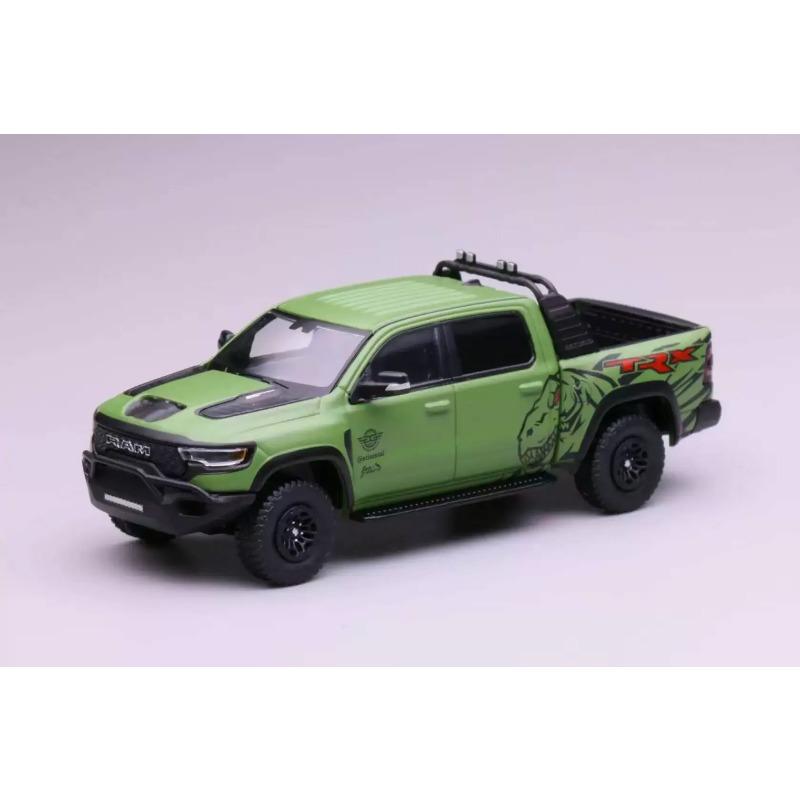 Stock In 596 164 Ram Trx Tyrannosaurus Rex Alloy Car Model Collectible Ornament Gift For Kids Adults Children's Birthday Gift Holiday Present
