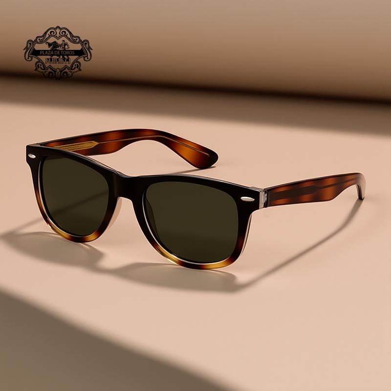 Lunettes de Soleil Carrées Vintage Mode Hommes Femmes Marque de Luxe Haute Qualité Designer Lunettes de Soleil Conduite Pêche Lunettes UV400
