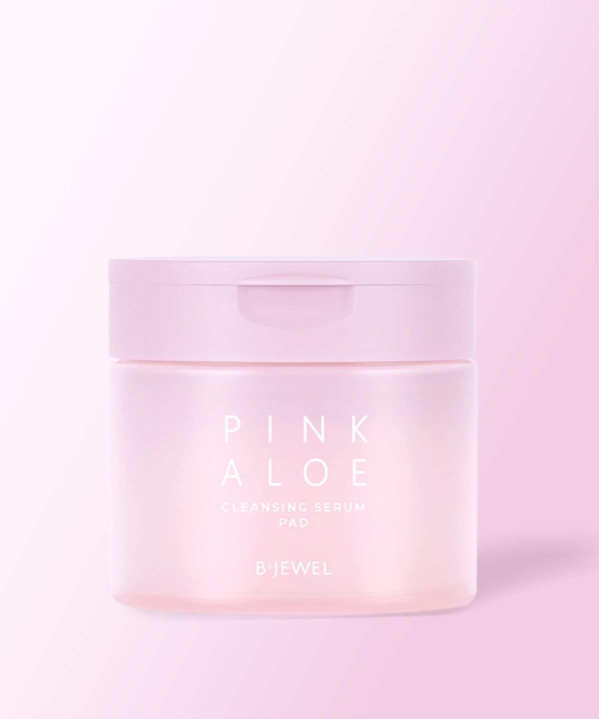 Pink Aloe Hypoallergenic Serum Cleansing Large Toner Pads 180ml (60 Pads)