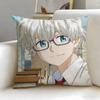 anime Blue Orchestra Cushion Cover Soft & Easy-Wash Pillow Case – Versatile for Couch, Bed, Travel and Office