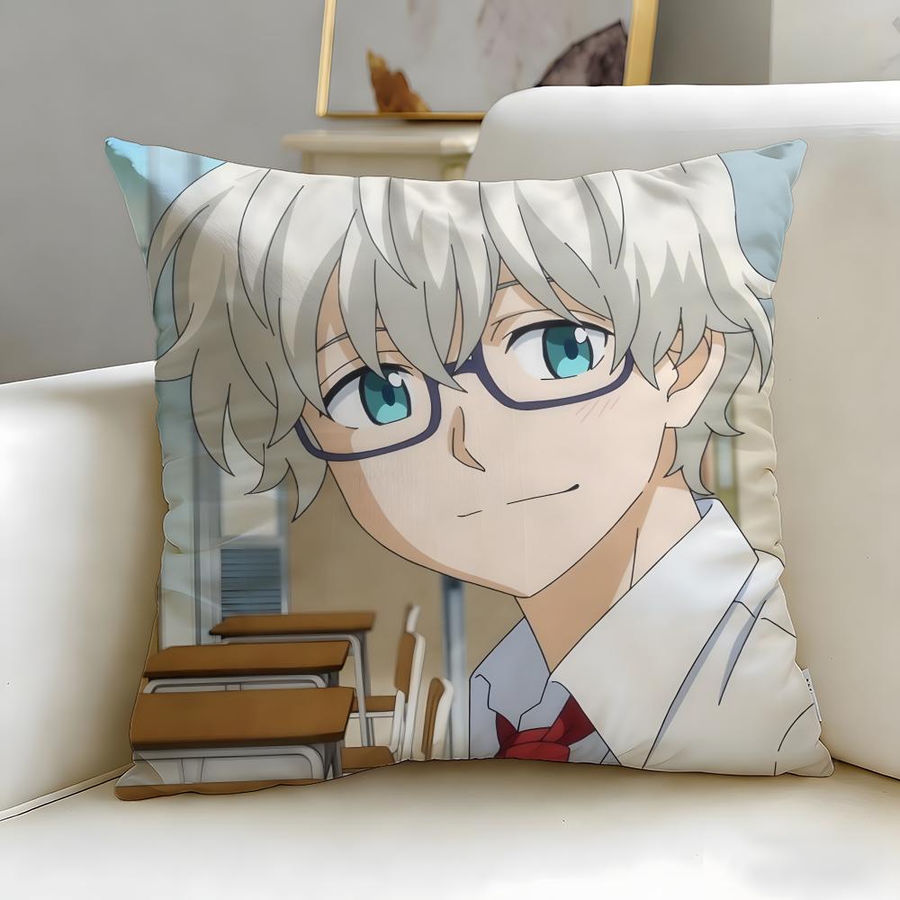 anime Blue Orchestra Cushion Cover Soft & Easy-Wash Pillow Case – Versatile for Couch, Bed, Travel and Office