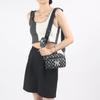 New MLB Monogram Collection Polyester Combo Bag Camera Bag Shoulder Bag Crossbody Bag Mini Unisex Black 3ACRS012N-50BKS