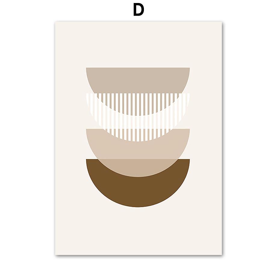 Sun Rainbow Picasso Line Face Leaf Geometry Wall Art Canvas Painting Abstract Posters And Prints Pictures For Living Room Decor