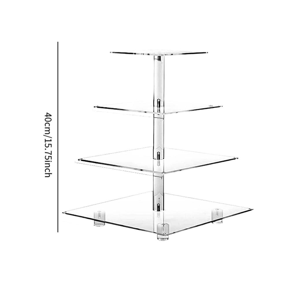 Footwear Cupcake Dessert Screen Tiered Platter for Stable Cupcake Hinter