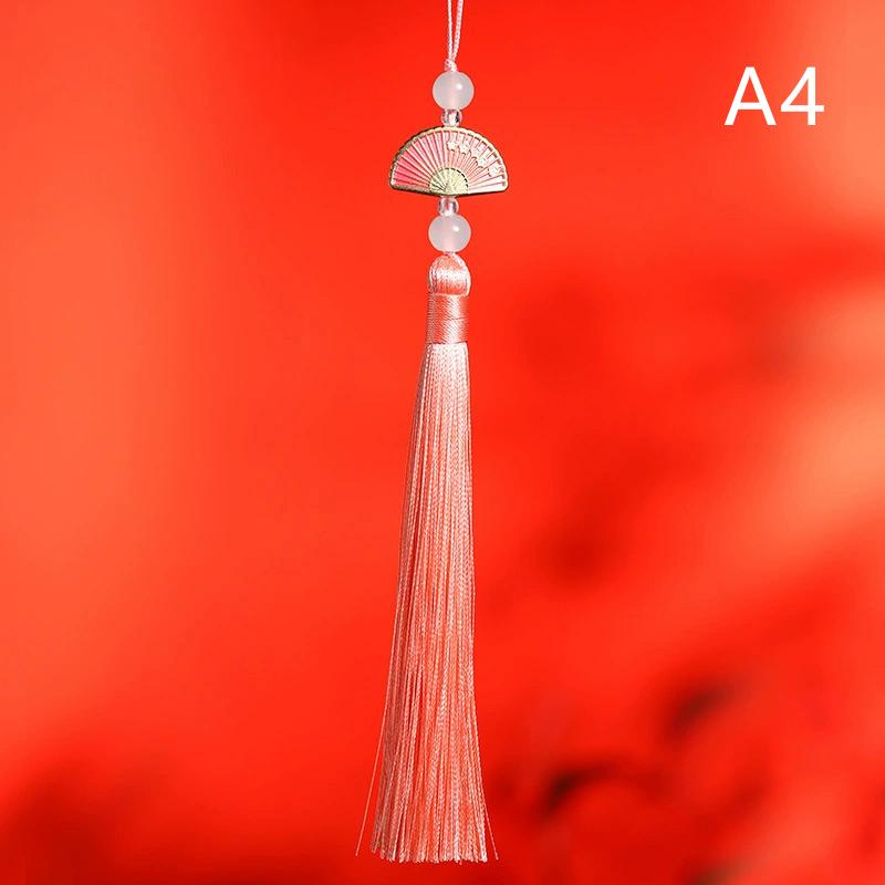 5Pcs Fan Tassels Bookmark Tassels Silky Handmade Soft Craft Tassels With Loops For Diy Crafts Jewelry Making Party Decor