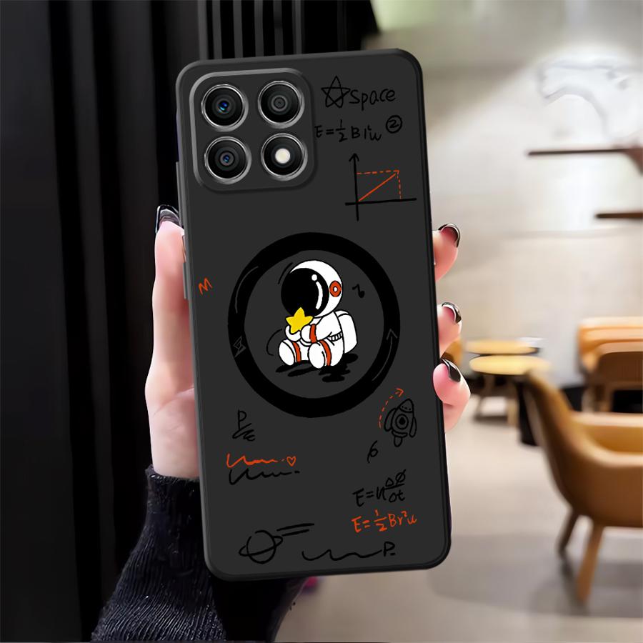 

Astronaut Funda Phone Cover Case for Honor Magic5Lite 8X 90 X5b 70 200 400 Lite X7 X9a X6 X8 Honor 90 Pro