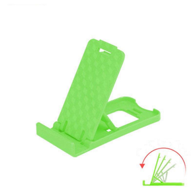 

Настольный держатель для мобильного телефона Универсальный 4-ступенчатый регулируемый Для iPhone 5 6 Plus Подставка в форме пляжного кресла Стенты зелёный