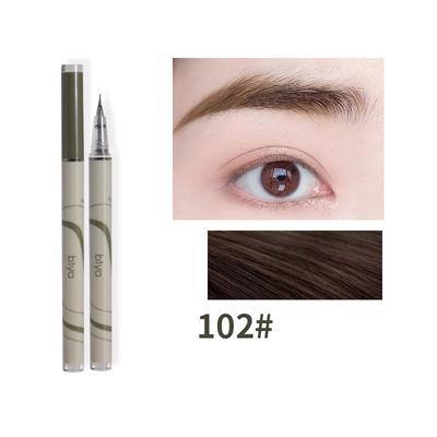 Liquid Water-proof Eyebrow Pencil, Waterproof, Sweat-proof, Non-smudged, Ultra-fine, Quick-drying, Pigmented Eyebrow Pencil with Clear Roots
