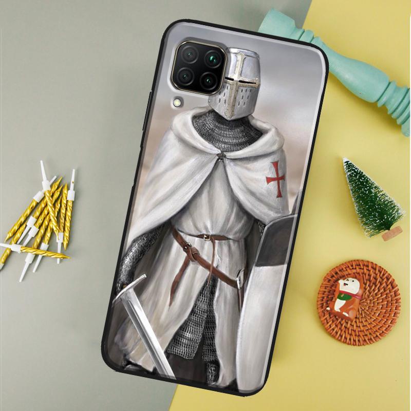 Knights Templar For Huawei P40 P20 P30 Lite P60 Pro Nova 12s 12i 11i 10 9 SE 5T Y91 Y90 Y60 Y70 Y72 Y61 Case