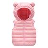 Stilvolle Jacke für Kleinkinder: Baumwoll-Daunenweste für Mädchen für Herbst und Winter, lässige, leichte Weste für Jungen.