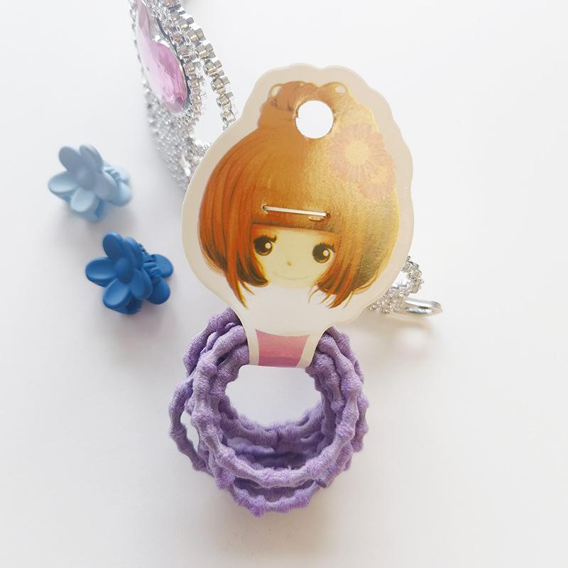 

Детские резинки для волос и заколки для волос не повреждают волосы. Маленькие резинки для волос, резинки для волос для девочек 10pcs фиолетовый