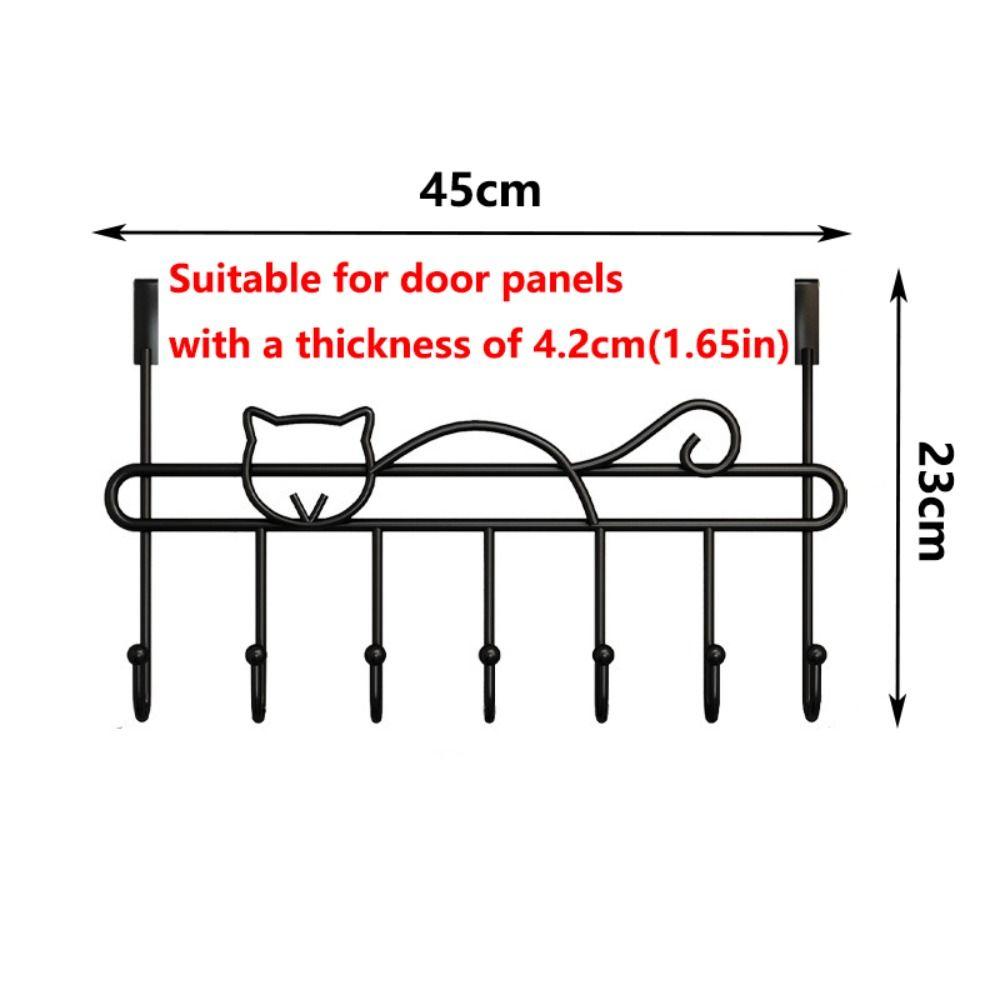 Good Load-Bearing Door Hook Punch-free Towel Hanger Rack High Quality Clothing Hats Hook