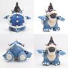 Adorable Super Mario Bros. Dark Bowser Koopa Bones Plush Toy Stuffed Animal Doll 11