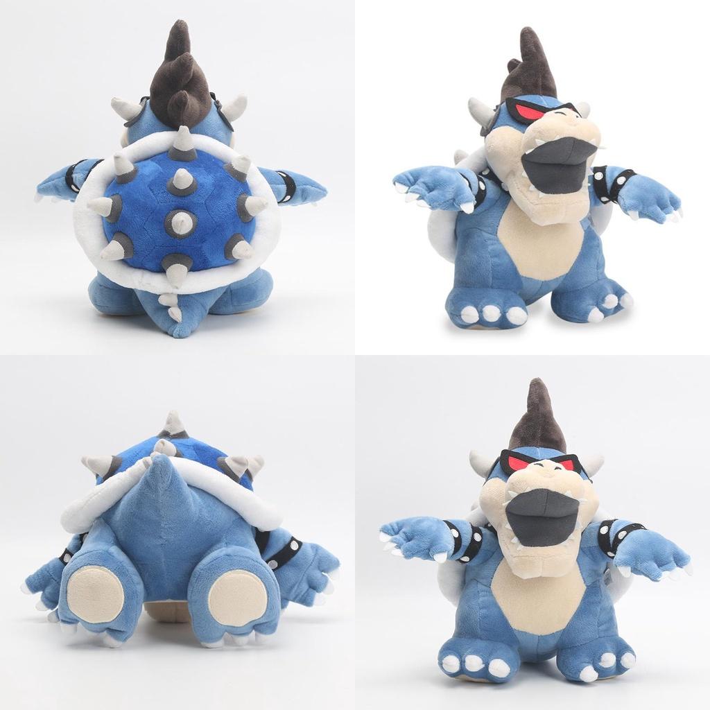 Adorable Super Mario Bros. Dark Bowser Koopa Bones Plush Toy Stuffed Animal Doll 11