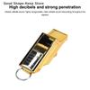 Professional Soccer Referee Whistles Plastic Emergency Basketball Whistle Big Sound Gold Silver Football Whistles Seedless