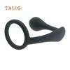 Mens Prostate Pspot Silicone Massager Anal Butt Plug Cockring Masturbator Male Sex Toy