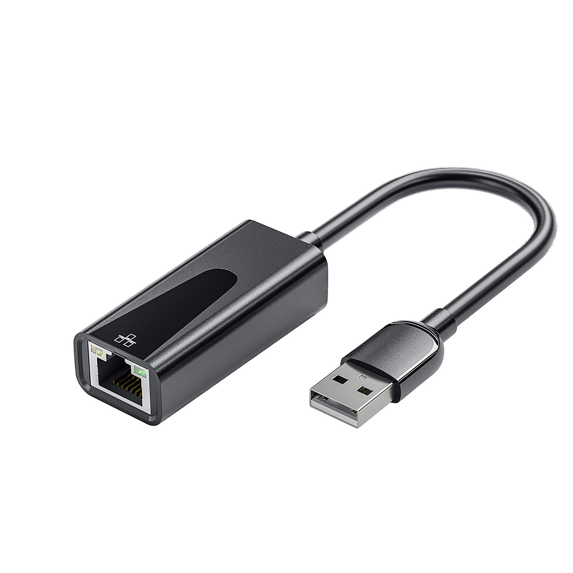 

USB Network Adapter for Huawei, Apple Laptops, Desktops, RJ45, Nintendo, 100M/1000M