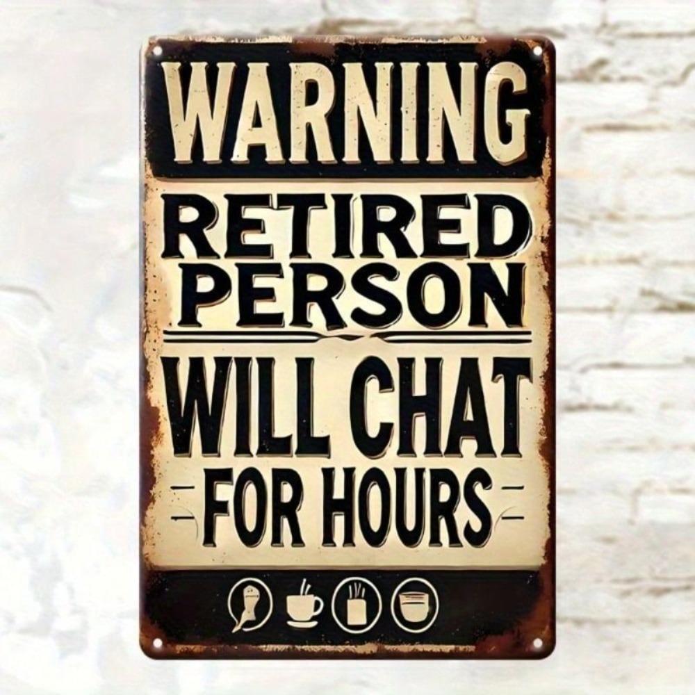 Metal Poster Vintage Retro Sign for Home Garage Bar Wall Decor