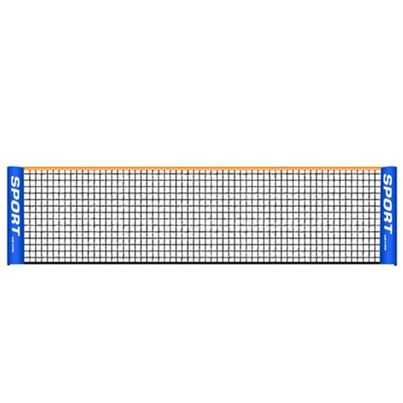 Portable Tennis Net, Foldable Adjustable Badminton Net Indoor Outdoor Beach Sport Training Equipment for Kids Adult- NET