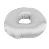 Silky Satin Ear Pillow Donut Pillow Ear Guard Pillow Side Sleeping Ear Pillow for Side Sleepers with Earplug and