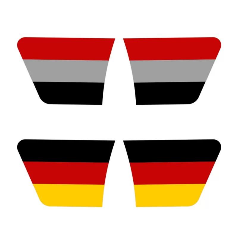 Car Front Rear Bumper Sticker for BMW E36 E39 E46 E60 E61 E64 E70 E71 E85 E87 E90 E83 F10 F20 F21 F30 E80 M3 M5 Auto Accessories UA7