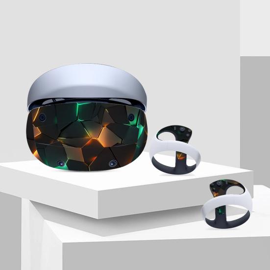VR Glasses Sticker Unique Clear Pattern Anti-scratch Protective Easy To Install VR Headset Classes Sticker for PS VR2