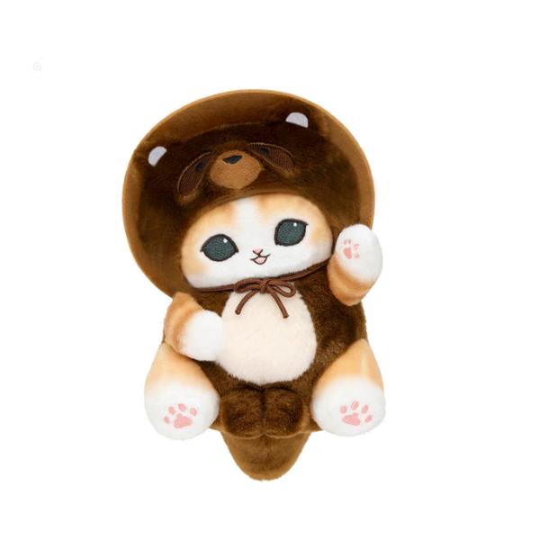 

mofusand Shigaraki Tanuki Nyan Plush Doll S Japan NEW
