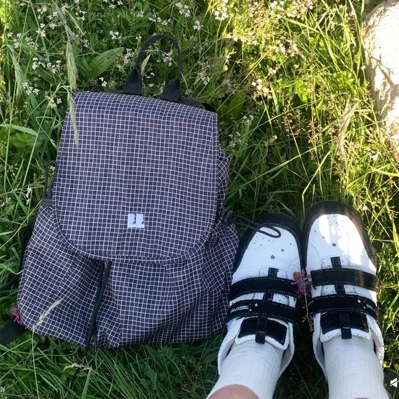 

Американский винтажный клетчатый рюкзак, повседневный, для поездок, маленький рюкзак, для студентов колледжа в стиле преппи, без названия Picture Color