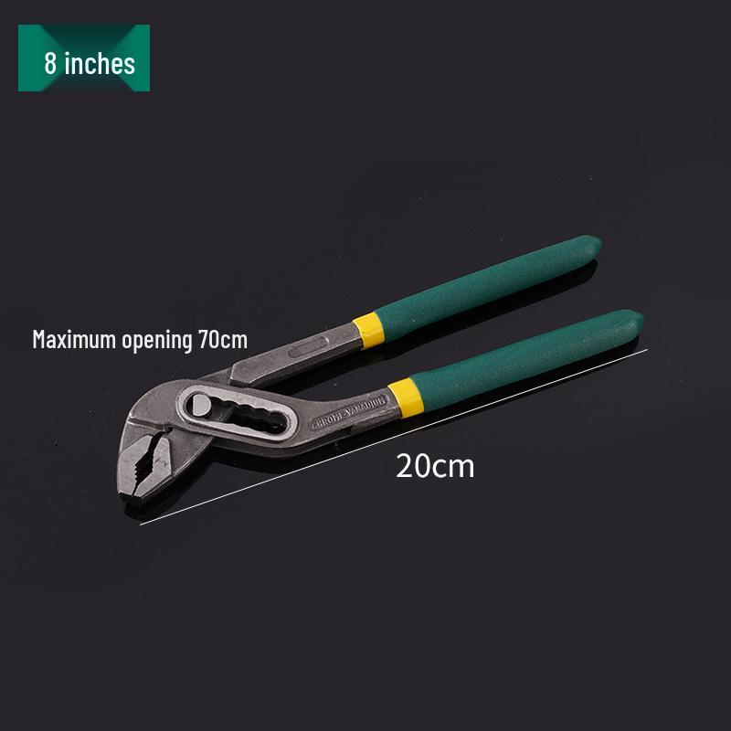 Легкий многоцелевой набор трубных ключей с резиновой рукояткой - 8 , 10 , 12