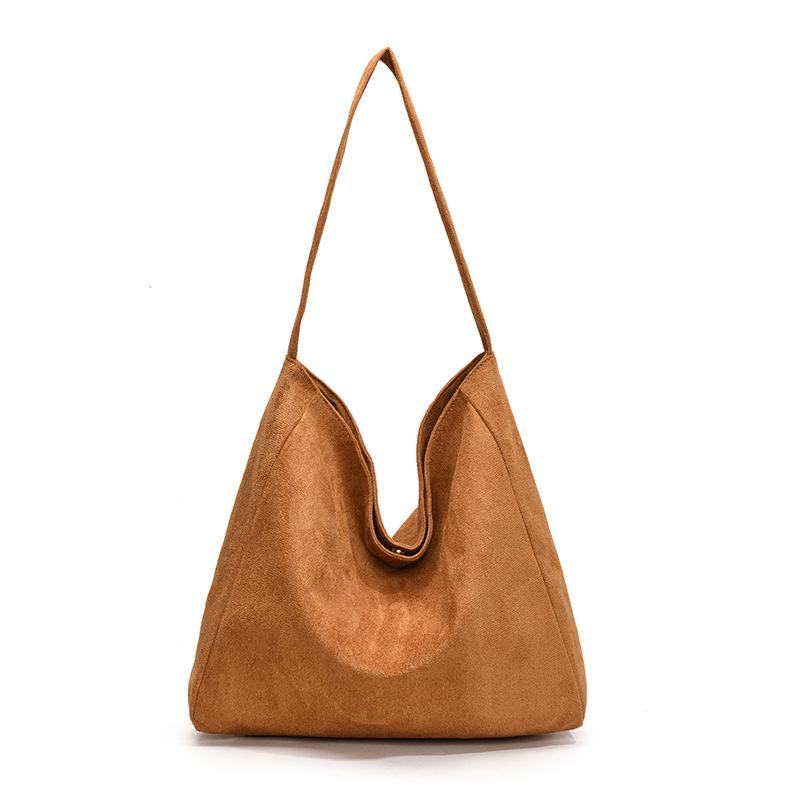 Miękka skórzana torba dojazdowa o dużej pojemności – nowy styl torby na ramię pod pachą do szkoły