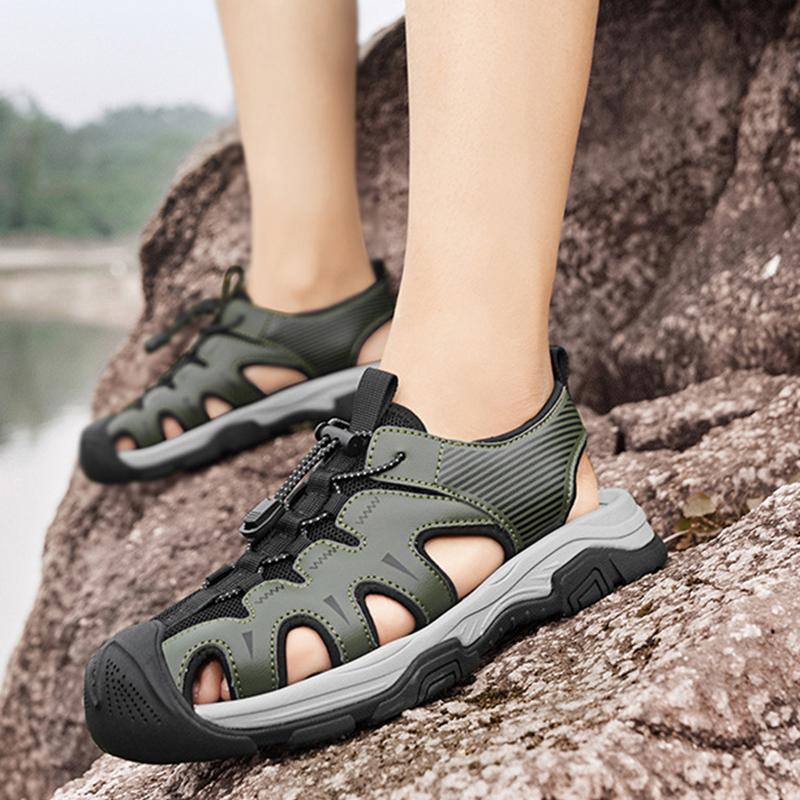 Men's Trendy Casual Headband Breathable Sandals Summer Sports Versatile Beach Shoes