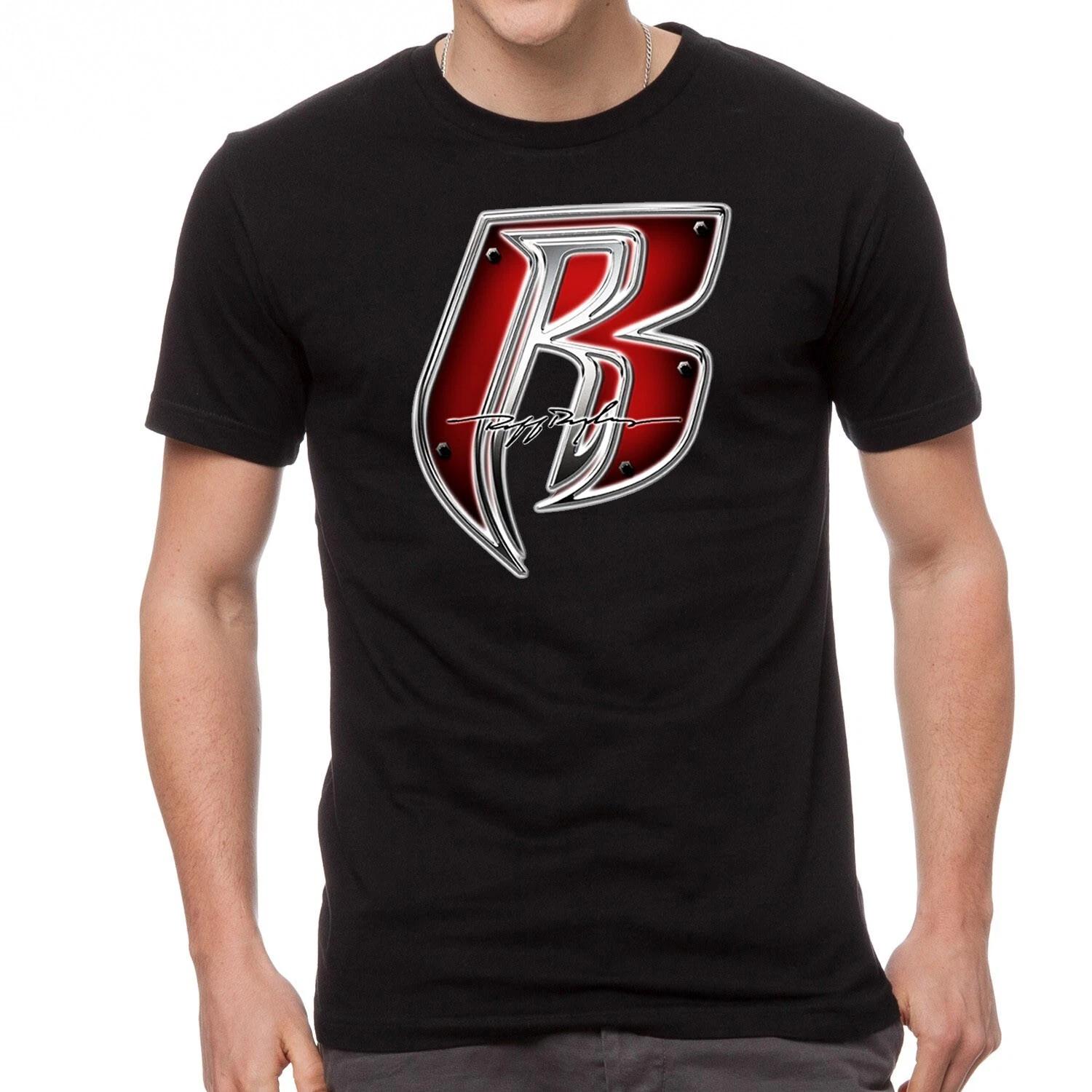 Ruff Ryders Logo BLACK T-Shirt - 593- 3XL