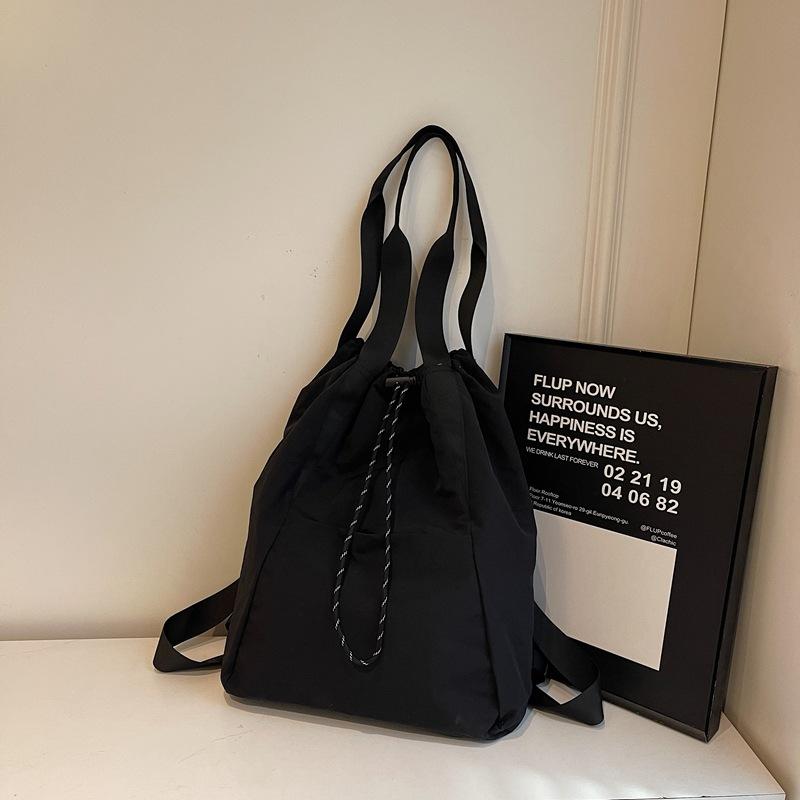 Спортивная сумка Большая дорожная сумка Спортивная сумка Рюкзак Сумка на шнурке Сумка-мешок Маленький свежий повседневный модный рюкзак