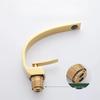 TLXT Golden Crescent Washbasin Faucet