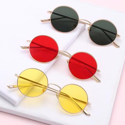 Fashion Uv Protection Circle Glasses Round Sunglasses Steampunk Sunglasses Vintage Sunglasses Circle Glasses