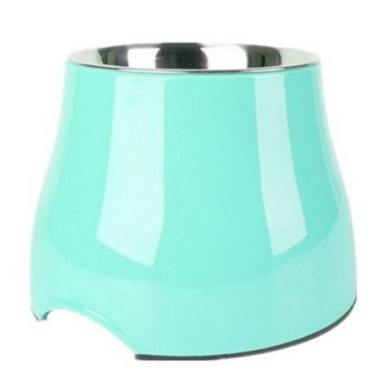 Super Dual-Use Non-Slip Stainless Steel Food & Water Bowl for Dogs & Cats (Teddy/Golden Retriever)
