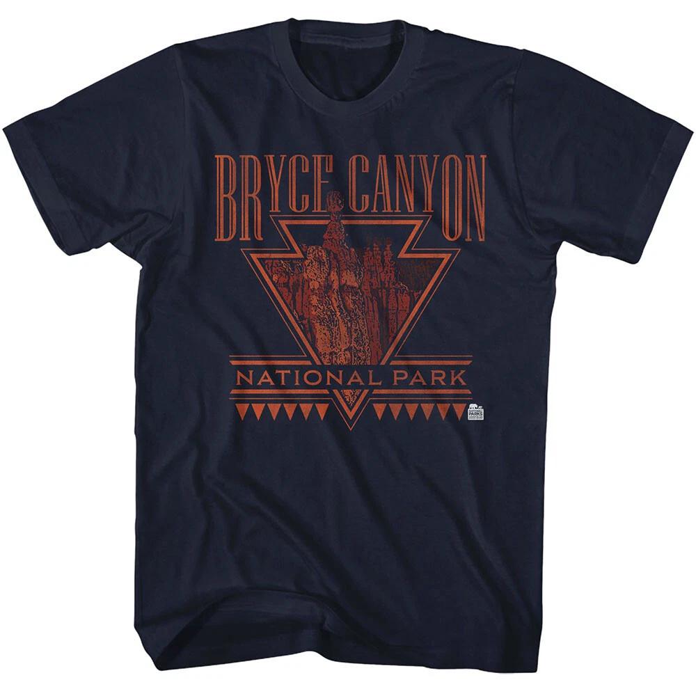 United States National Parks Utah s Bryce Canyon Crimson Hoodoos Men s T Shirt L