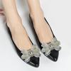 5 Pcs Rhinestones Bows Patches Lovely Decorative Patches Bowknot Patches Sewing Patches for Clothes Hat Shoes Hairpins