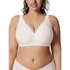 Women Seamless Wireless Comfortable Full Coverage Push Up Gathering Bra
